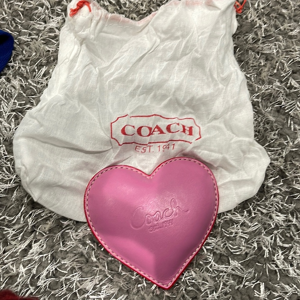 Coach Paper Weight, Heart Shaped